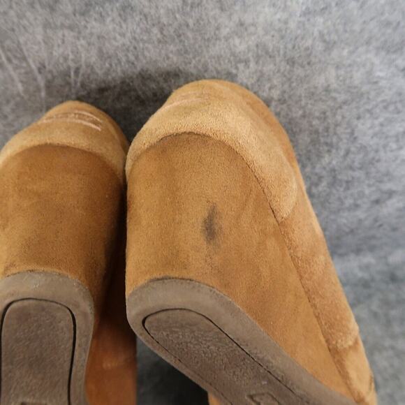 Skechers Shoes Womens 6.5 Bob Bootie Wedge Desert Leather Lace Up Comfort Brown - Picture 11 of 15